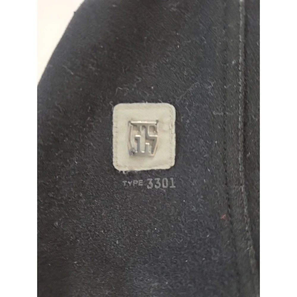 G-STAR RAW 3301 Women's Solar Wool Coat XS Black Belted Military Pea Jacket - Picture 15 of 16